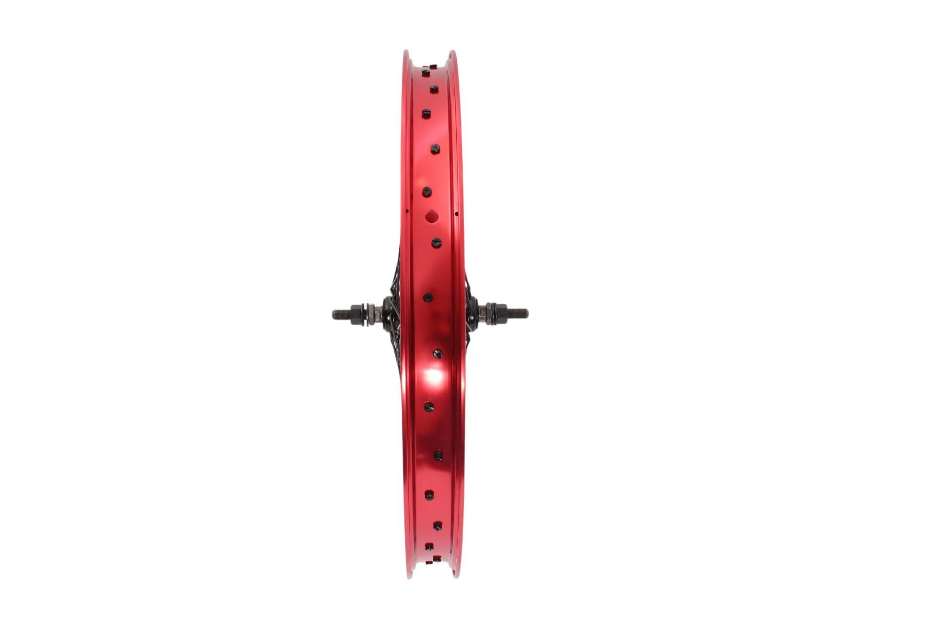 BMX Rueda delantera KHE PRISM 20 pulgadas rojo 4/6