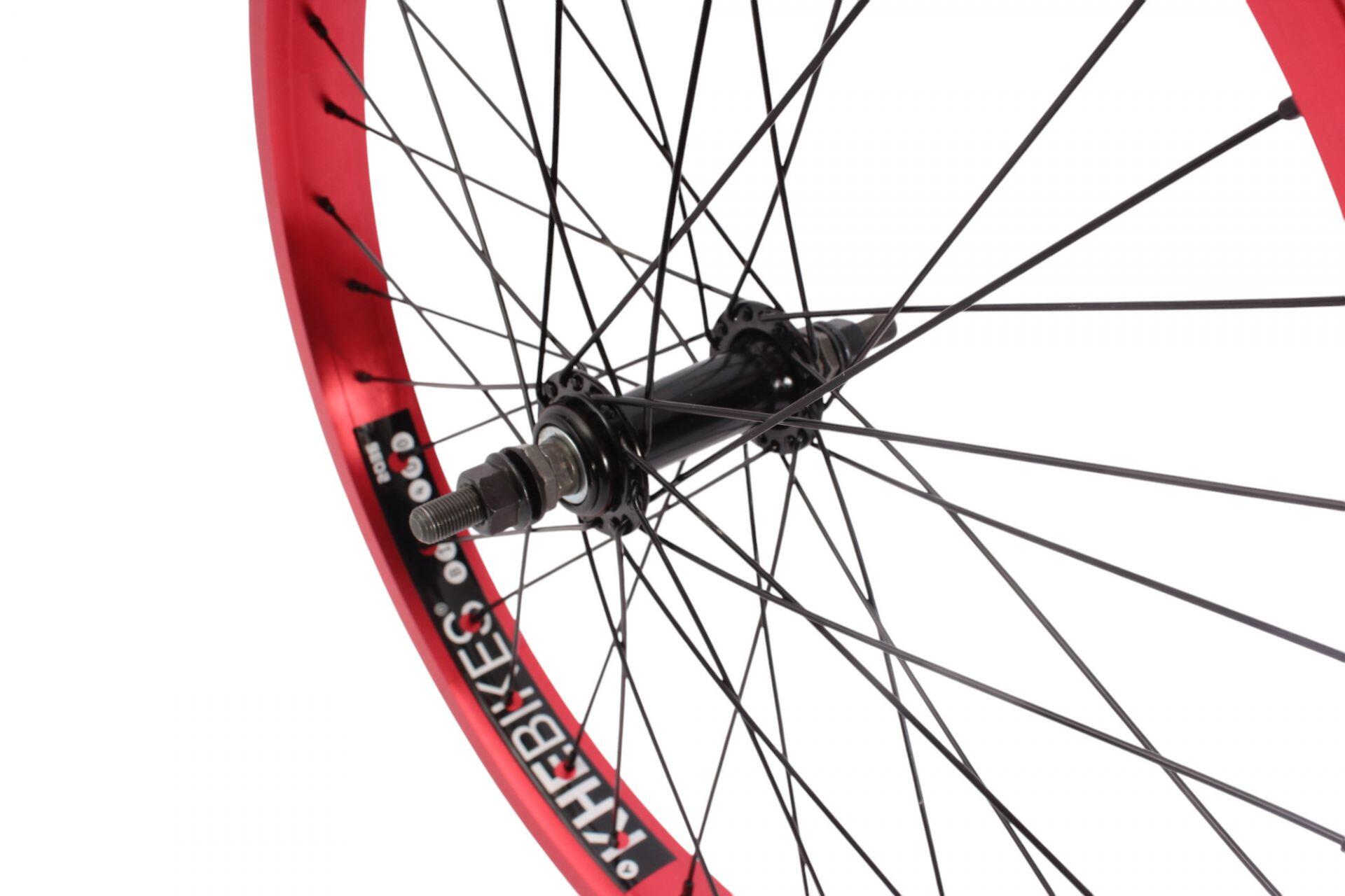 BMX Rueda delantera KHE PRISM 20 pulgadas rojo 3/6