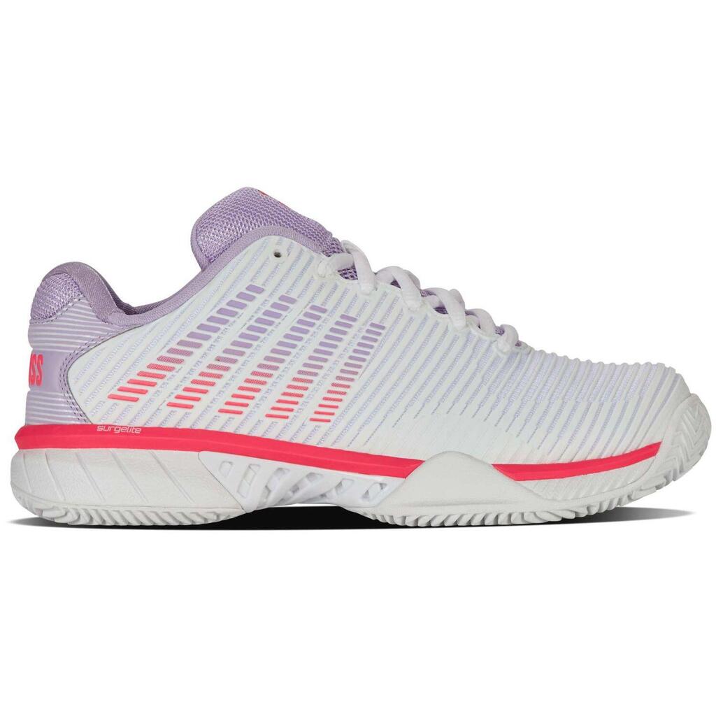 WHITE / PURPLE / RED