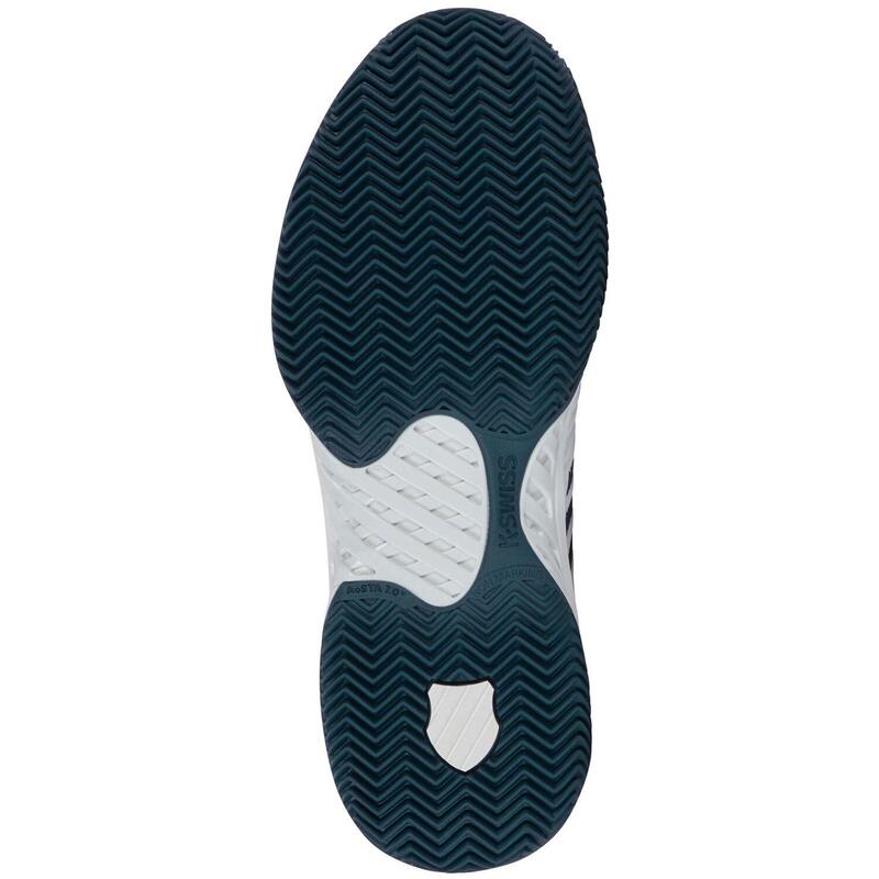 Men's Tennis Shoes EXPRESS LIGHT 3 CLAY WHITE/STARGAZER