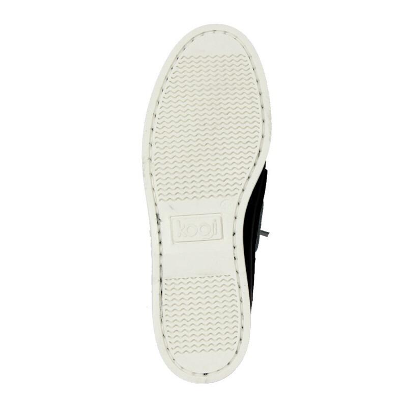 Sapatos náuticos de homem em couro azul-marinho KOOJI 7/7