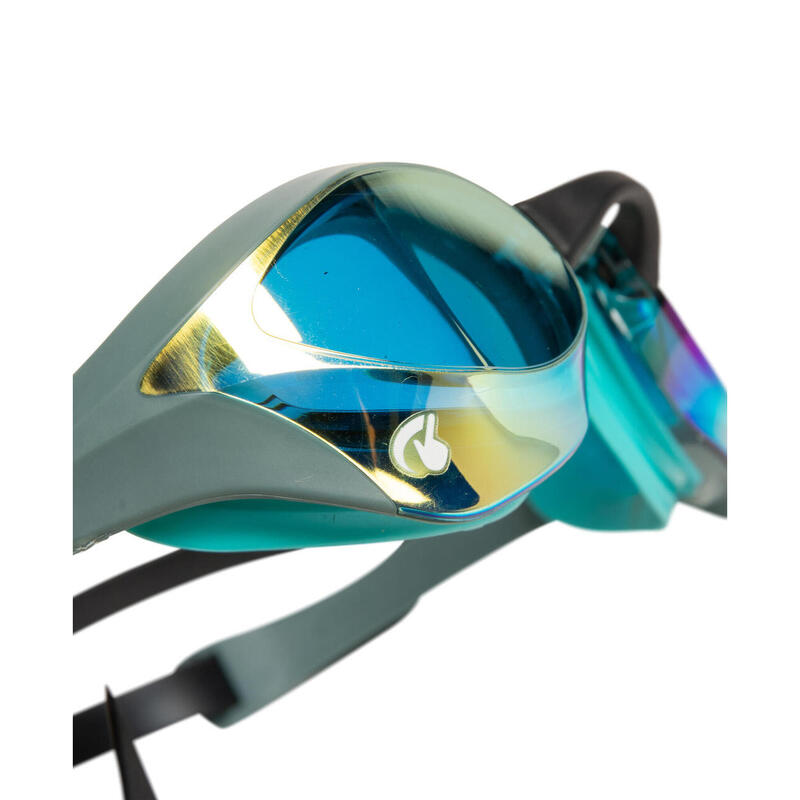Arena Cobra Ultra Swipe Mirror okulary startowe Aqua Sage Peacock