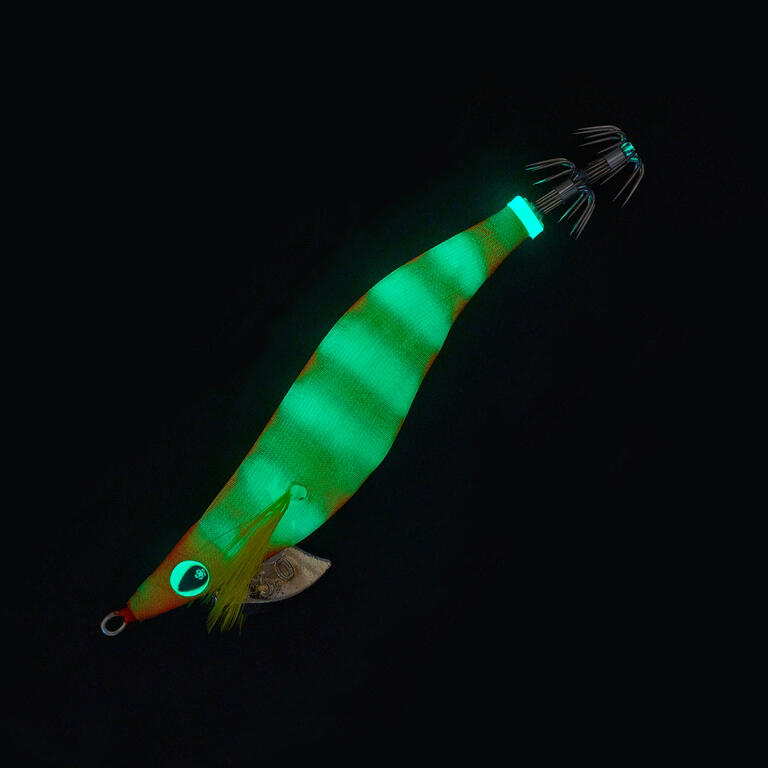 Turlutte Sakura Stingray Soft 3.0 10,5 cm 16,2 g Glow Orange Shrimp 2/2