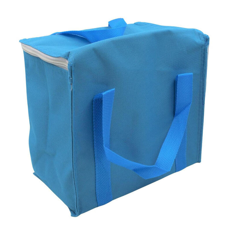 Geantă termică, cu pastilă de răcire, 25x15x15 cm, culoare bleu
