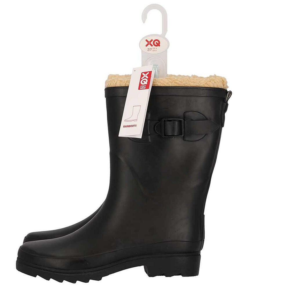 Regenlaarzen Dames - Fake Fur - Regenlaarzen met voering 4/5