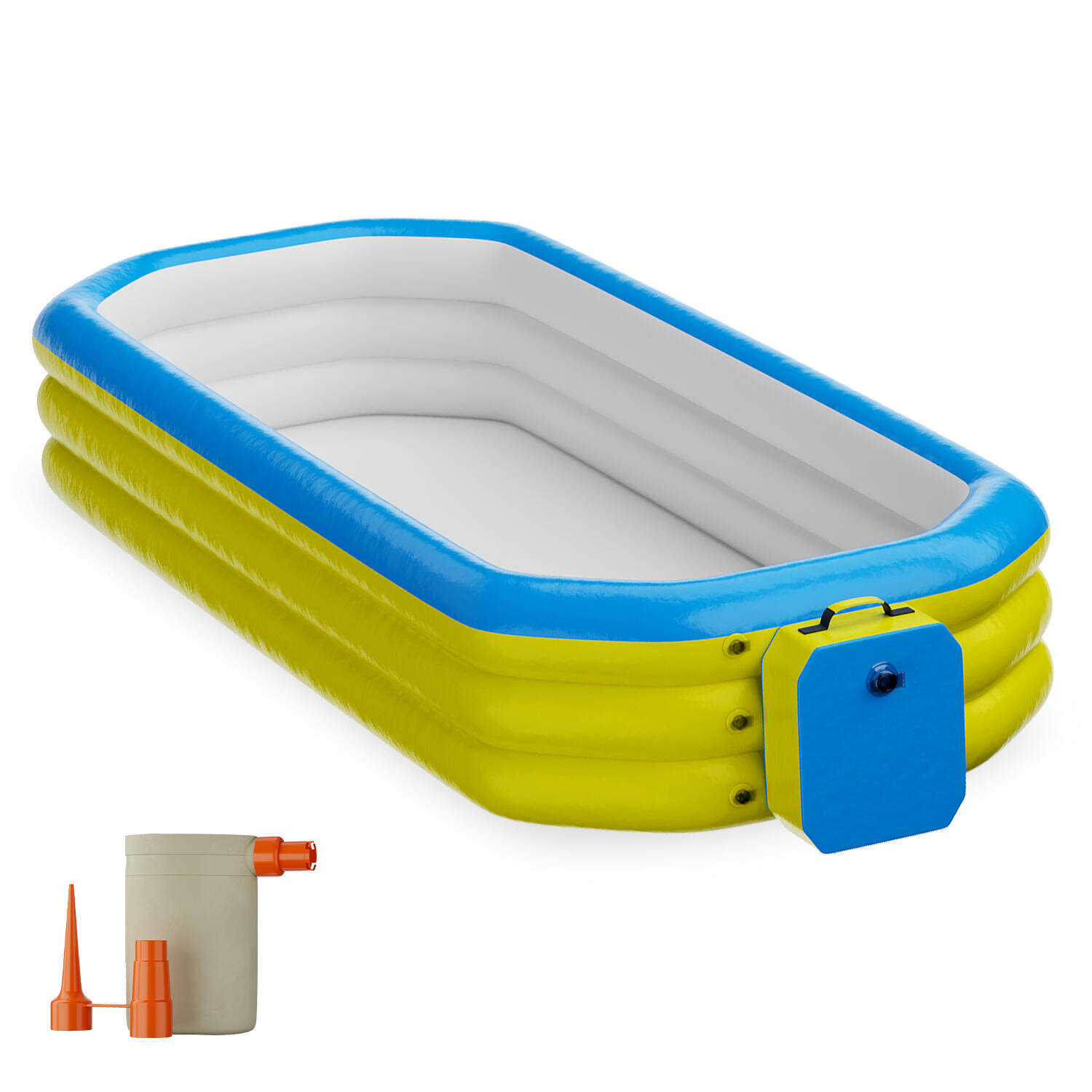 Lifelong Inflatable Swimming Pool 7 feet for adults and children -  1