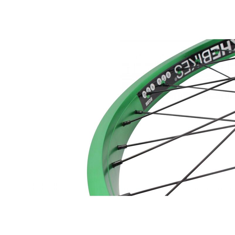 Roată spate BMX KHE PRISM 20 inch verde