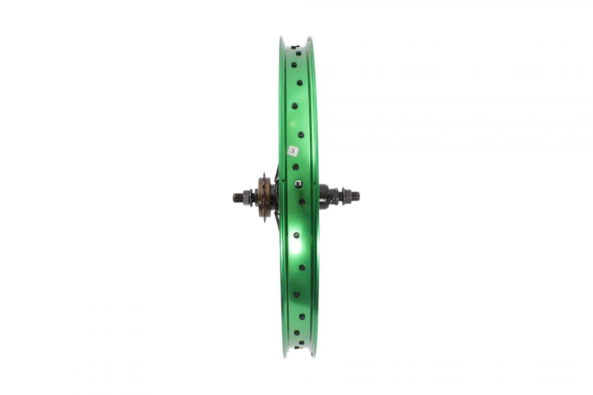 BMX Rueda trasera KHE PRISM 20 pulgadas verde 6/6