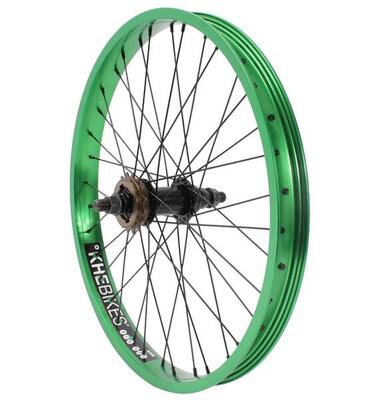 BMX Laufrad hinten KHE PRISM 20 Zoll grün