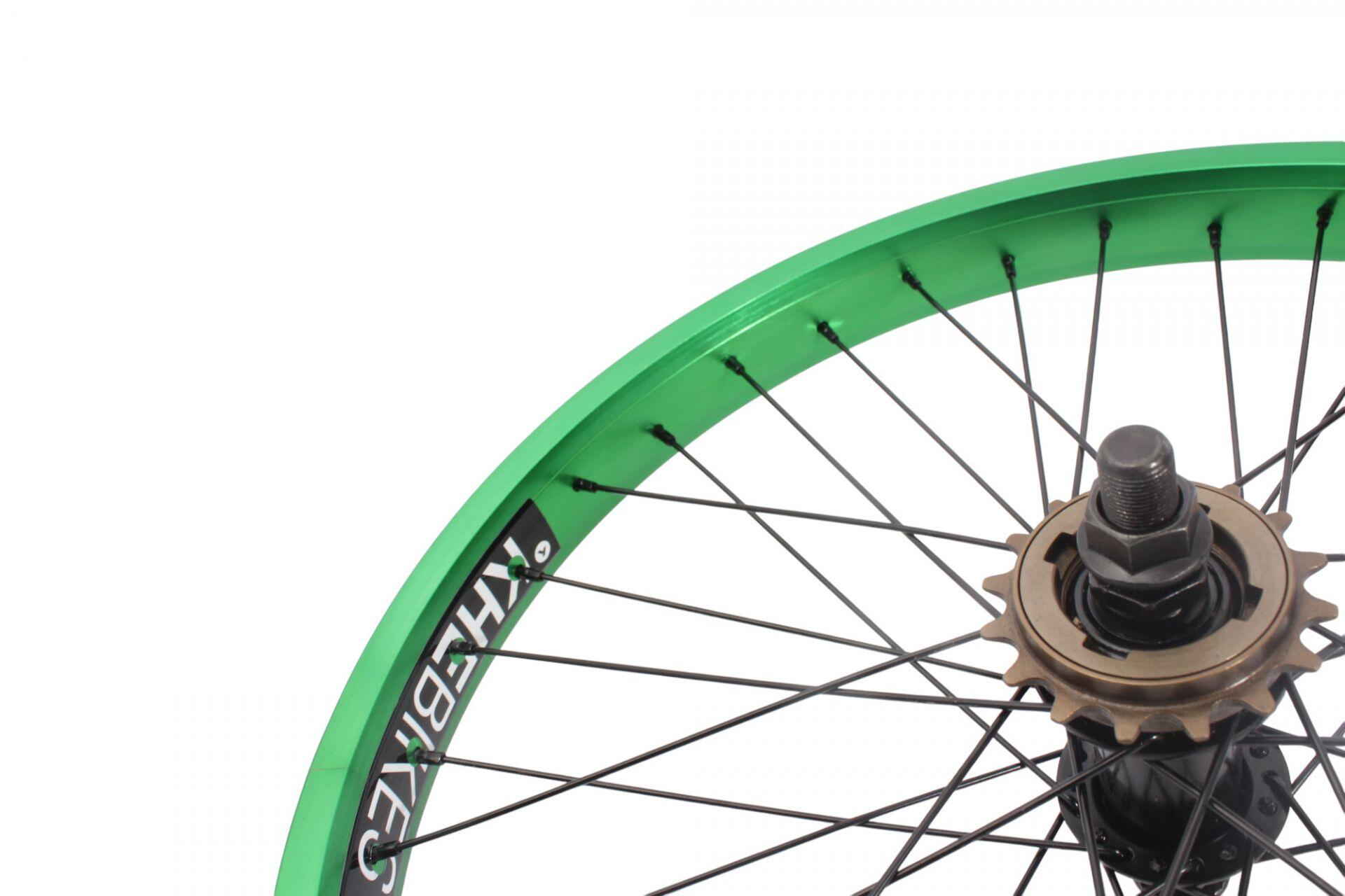 BMX Rueda trasera KHE PRISM 20 pulgadas verde 3/6