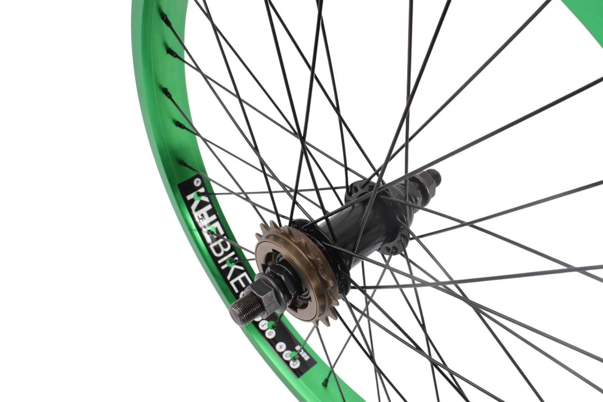 BMX Rueda trasera KHE PRISM 20 pulgadas verde 4/6