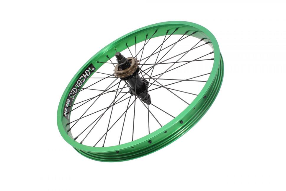 Tylne koło BMX KHE PRISM 20 cali zielone