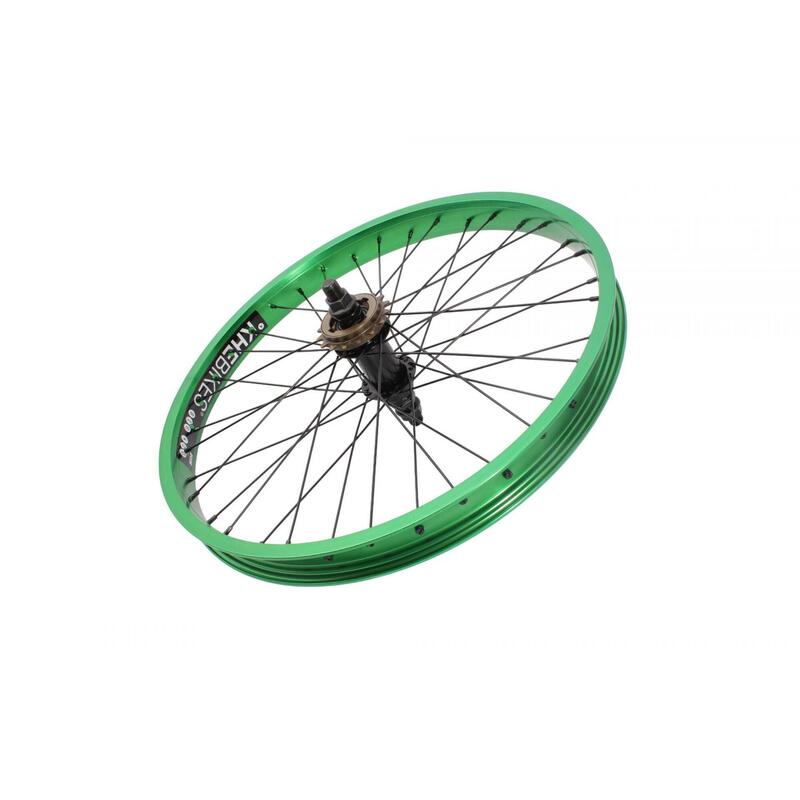 Roată spate BMX KHE PRISM 20 inch verde
