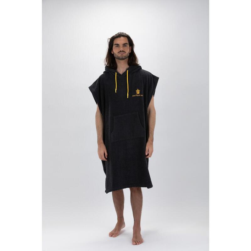 Pacifique Sud | Poncho Surf | Azul&Amarelo | Sem Mangas | Tamanho Largo