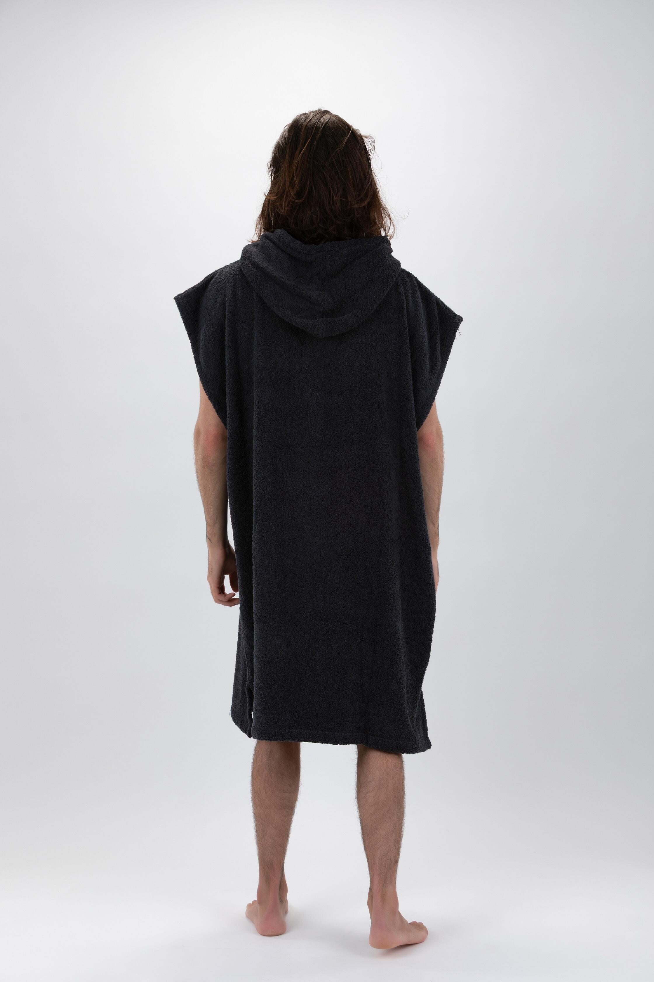 Poncho Surf  Azul y Amarillo  Sin Mangas  Talla Grande Pacifique Sud 3/6