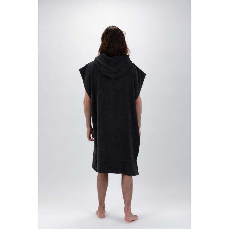 Poncho Surf Albastru - Mărime Mare - Bumbac - Fără Mâneci