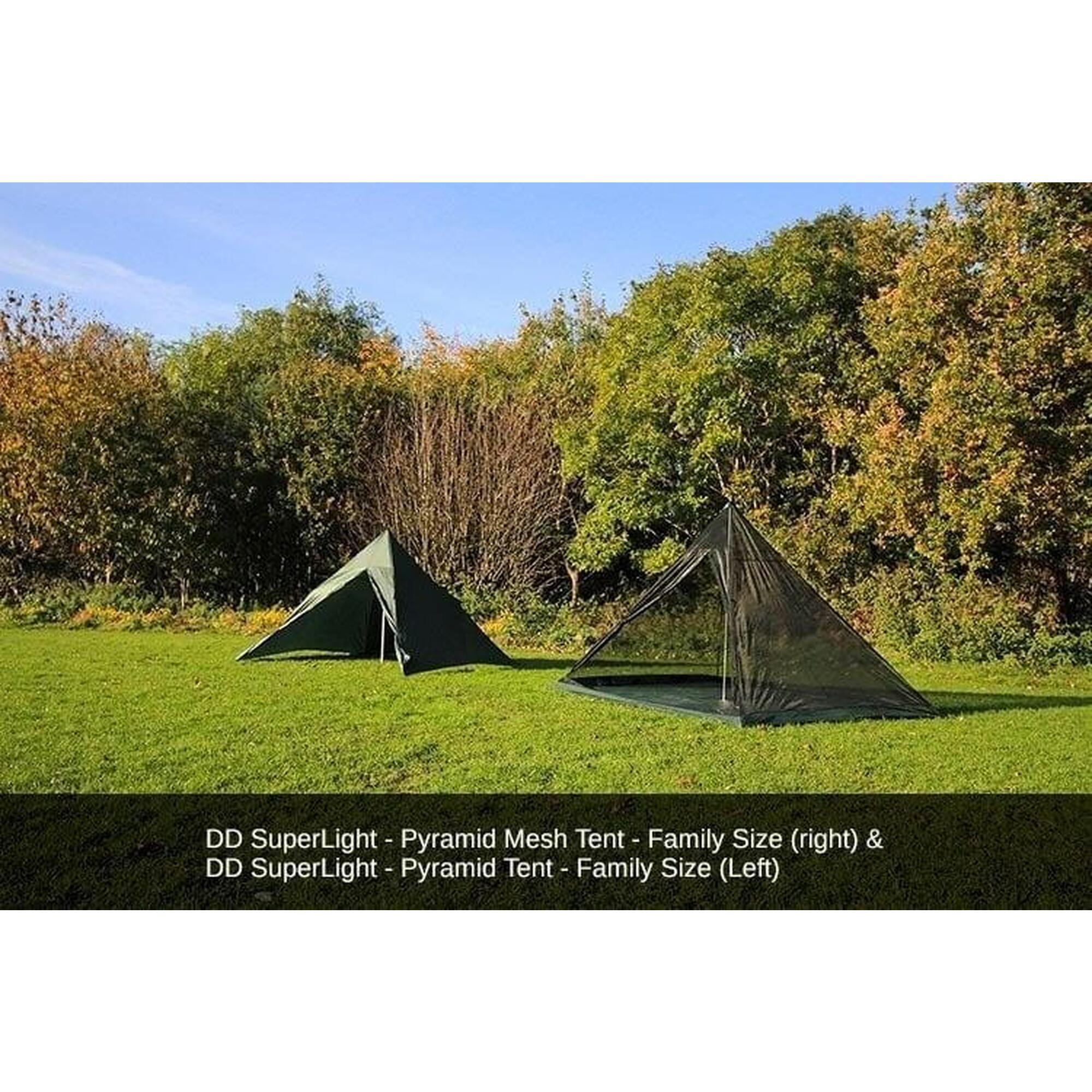 Adapost Plasa Anti Tantari DD Hammocks Superlight Pyramid Mesh 3-4 persoane