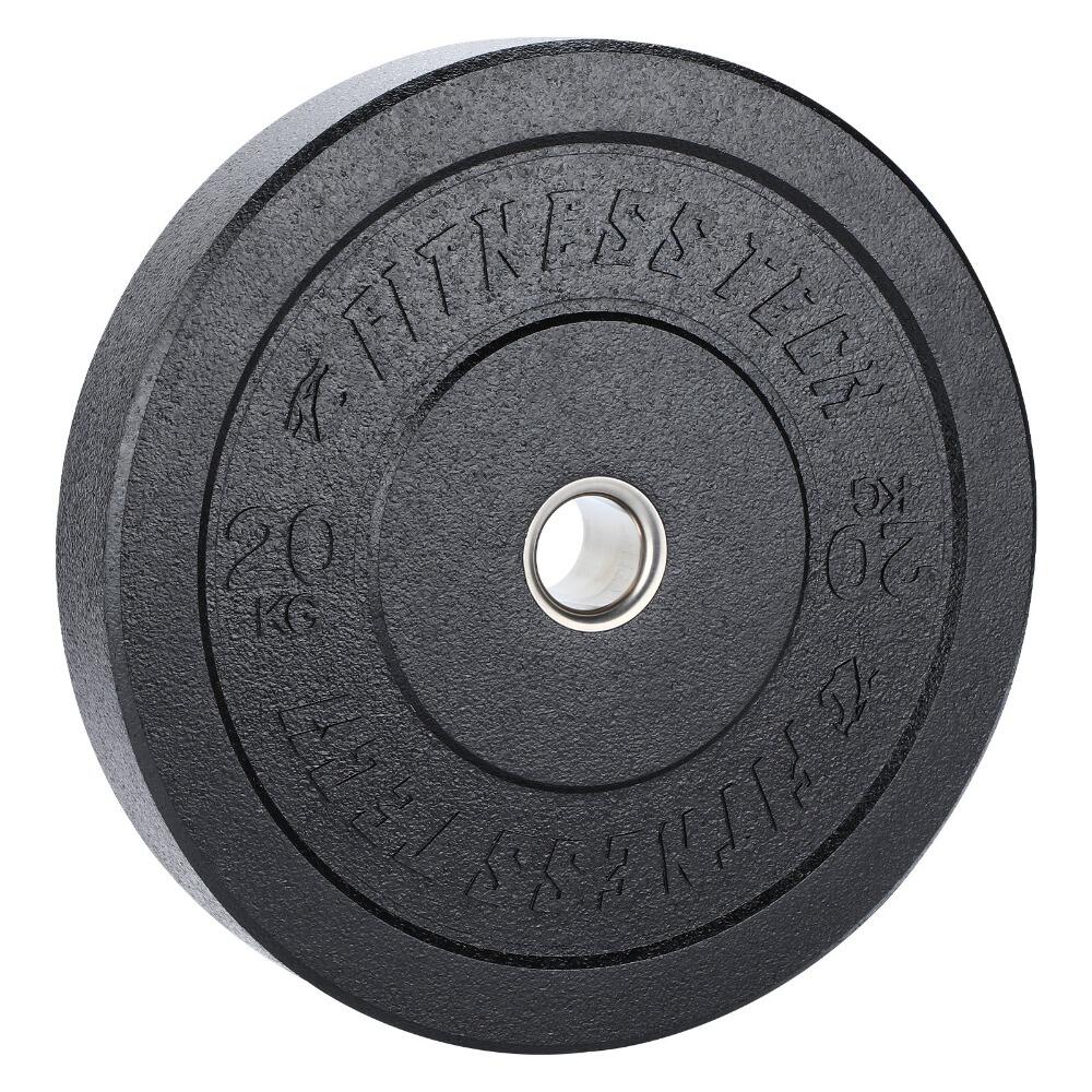 Discos de musculação hi temp fitness tech 20kg preto