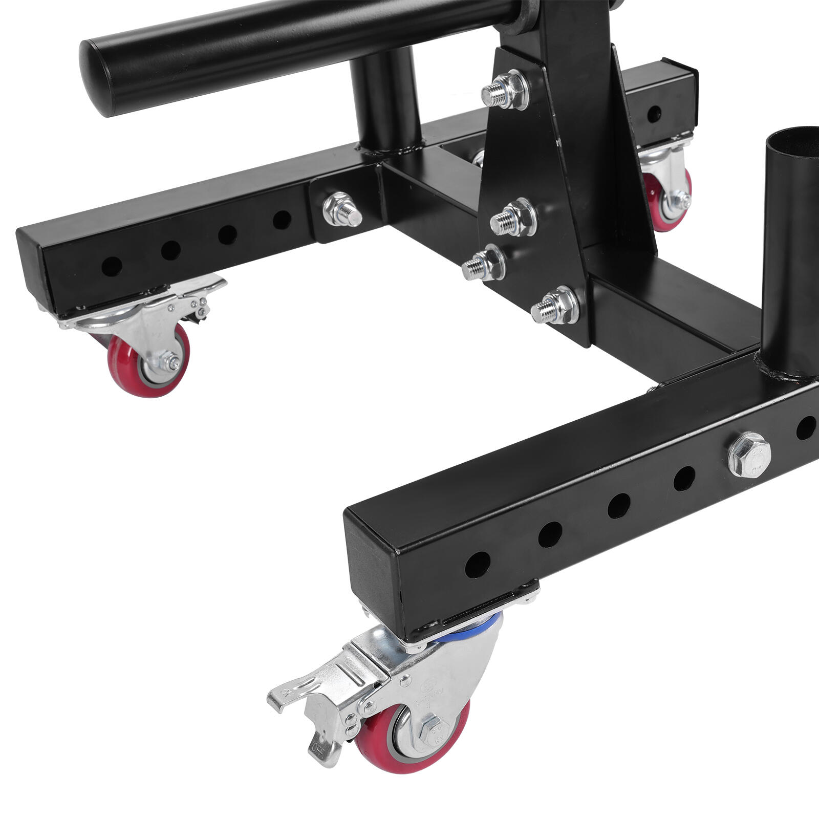 Rack Vertical Disques Bumper avec Roues Fitness Tech 5/7
