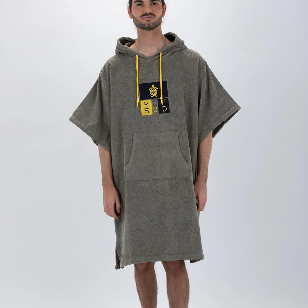 Pacifique Sud - Poncho Surf Green  - With Sleeves