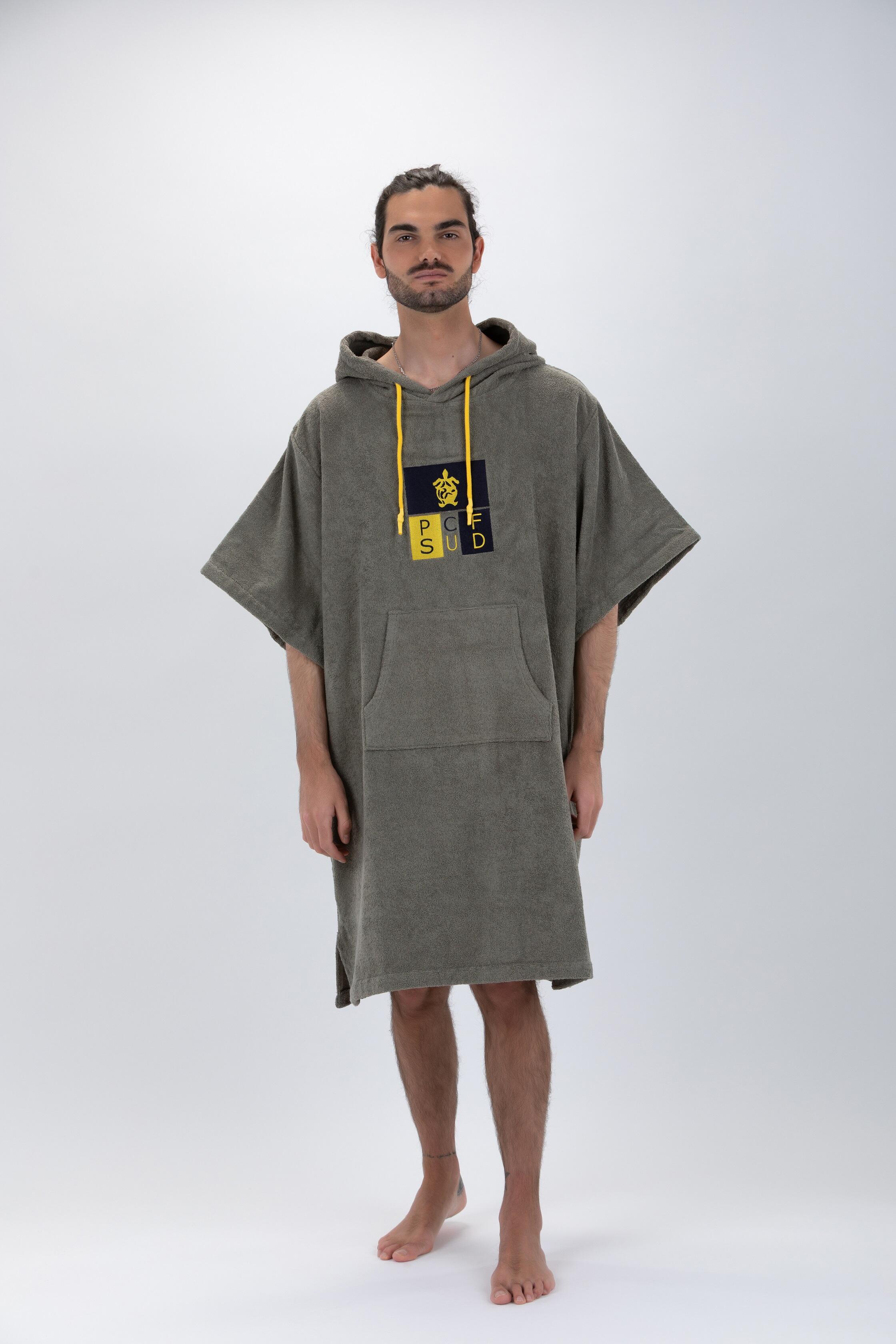 PACIFIQUE SUD Pacifique Sud - Poncho Surf Gr  - Met mouwen