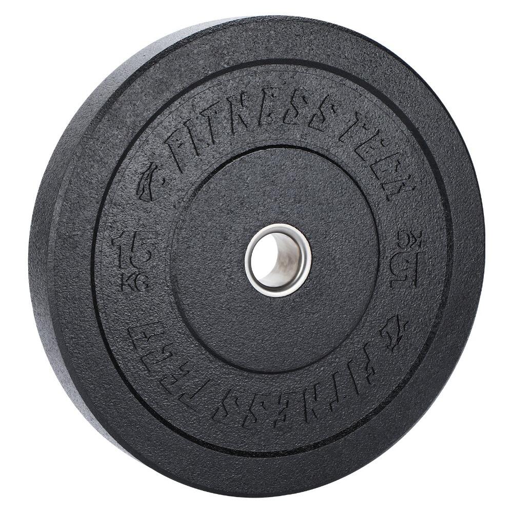 Discos de musculação Hi Temp Fitness Tech 15kg Preto