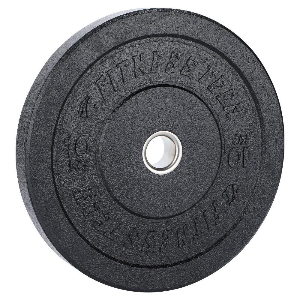Discos de musculação Hi Temp Fitness Tech 10kg Preto