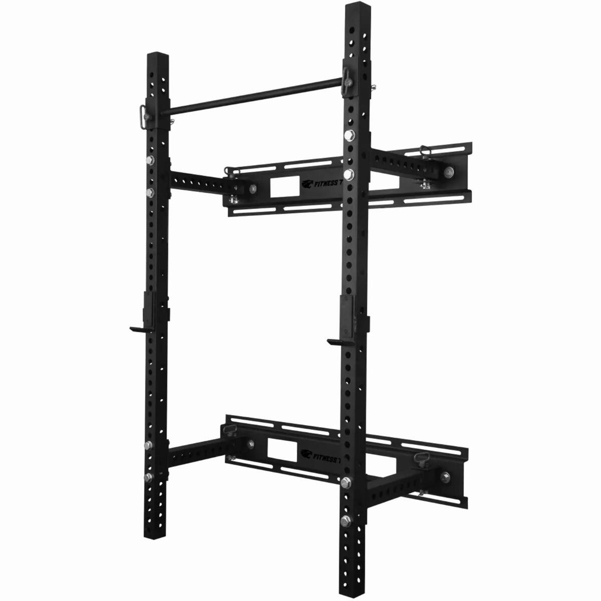Rack de Musculation Mural Pliable Squat Fitness Tech 2/6