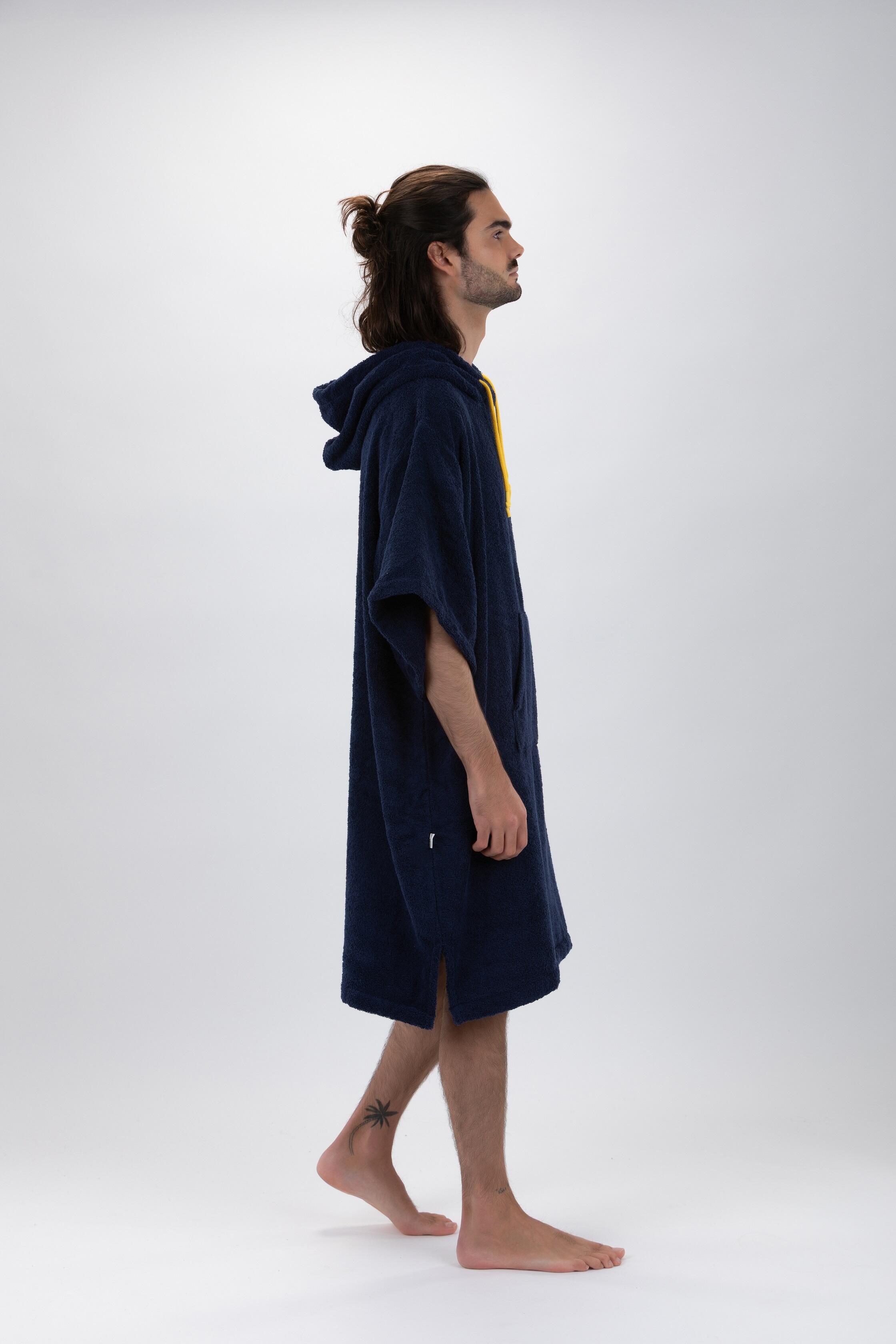South Pacific - Poncho Surf Blauw - Met Mouwen 3/6