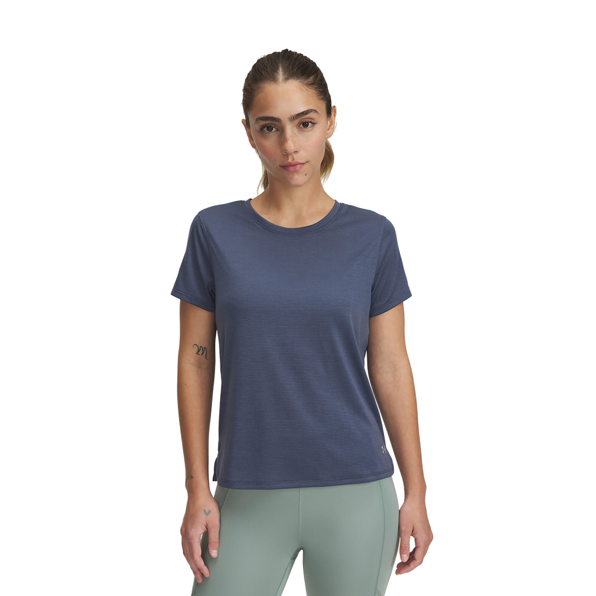 Under Armour Tech SSV-Twist Sportshirt voor Dames 1/3