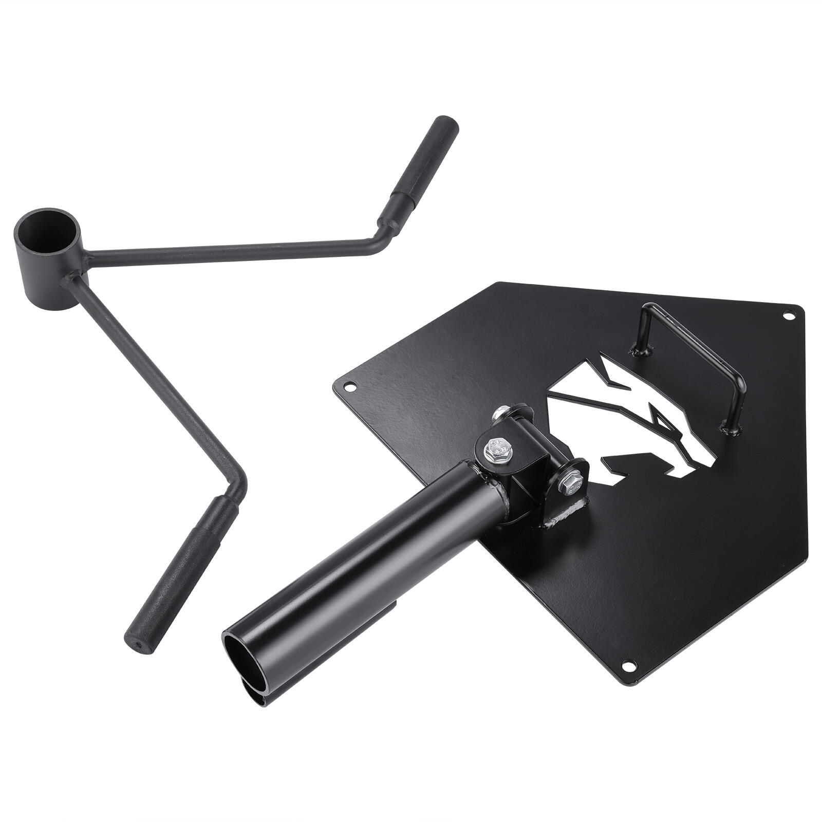 Landmine Fitness Tech met roeihandgrepen 6/7
