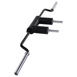 Barre Olympique Squat Sécurité 325cm Fitness Tech