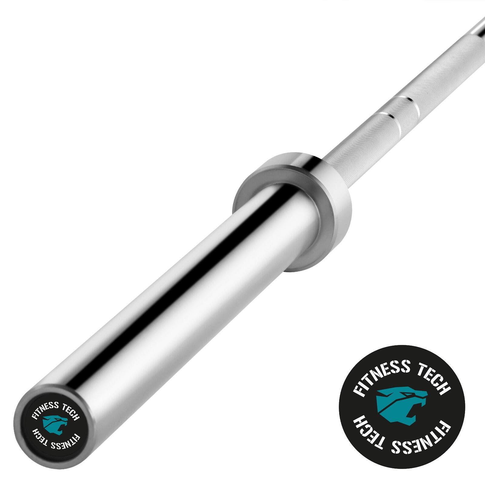 Barra olímpica 1,2m * 50mm musculação fitness tech