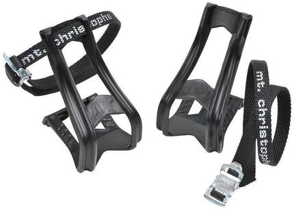 ZEFAL Kit Cale-Pieds Clips 43 + Lot de 2 Courroies Christophe Toe-Straps 515xl