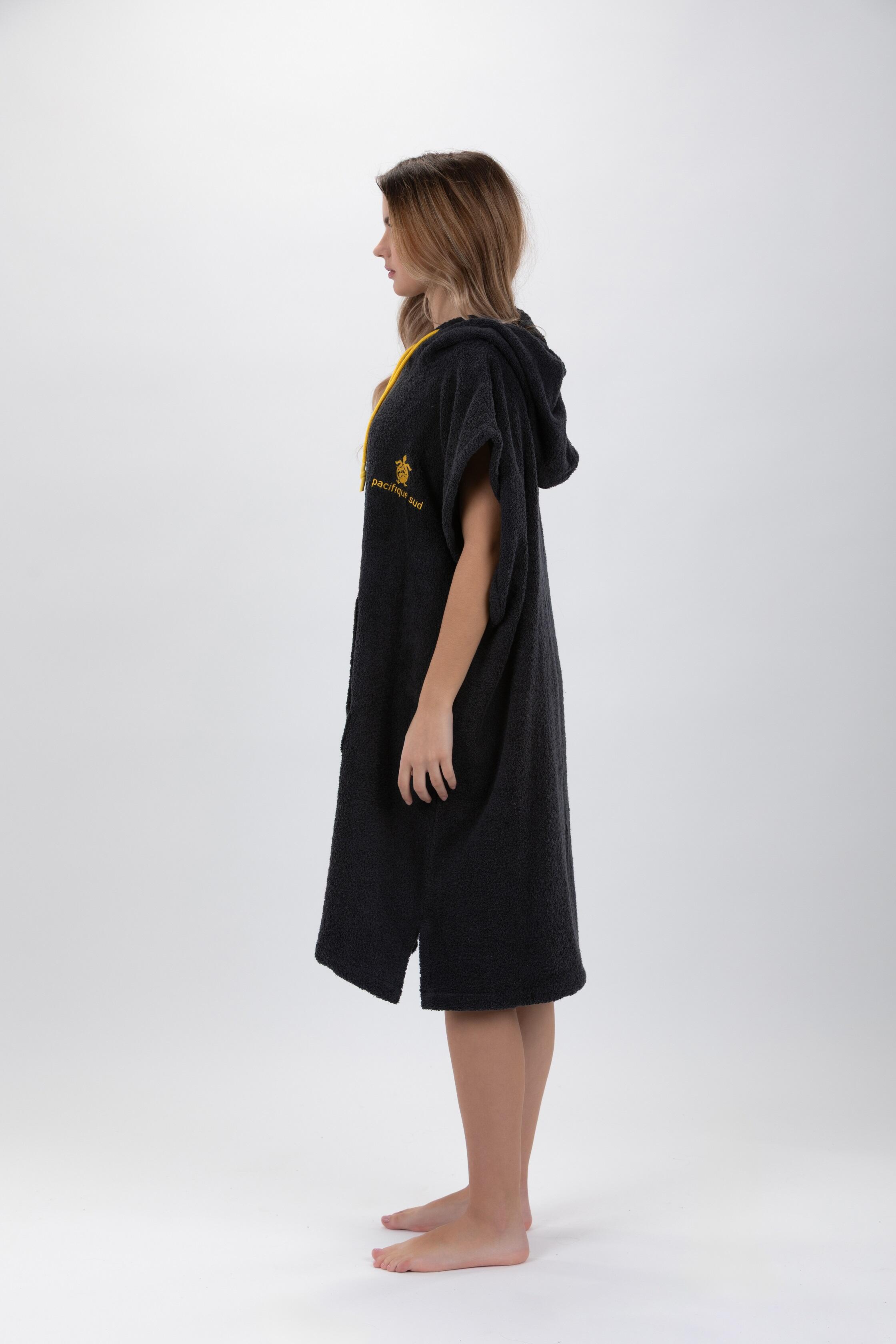 Poncho Surf | Gris| 100% Coton  | Sans Manches | Taille Moyenne 2/7