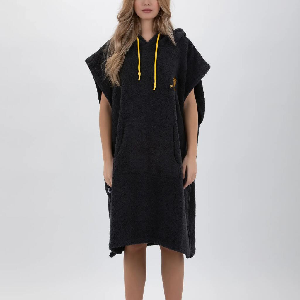 Pacifique Sud - Poncho Surf Gray - Sleeveless Medium Size