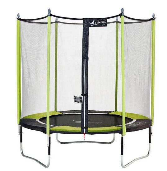 Jumpi Trampolin Grün/Schwarz 250