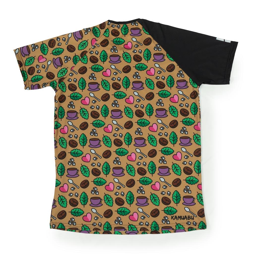 COFFEE TIME hardloopshirt VOLWASSENEN - elastisch Maten Man 2/6