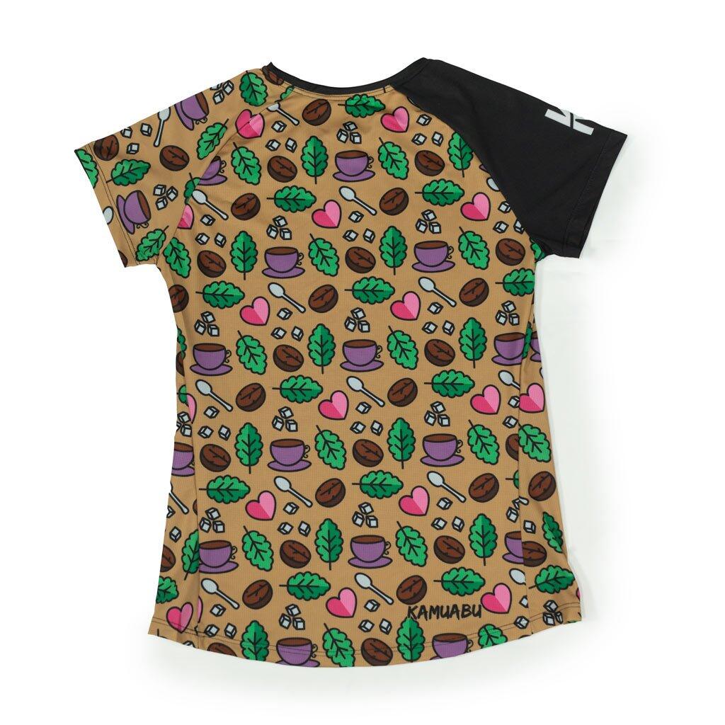 Camiseta Running Kamuabu Cofee Time Elástica Tallaje Mujer 2/4