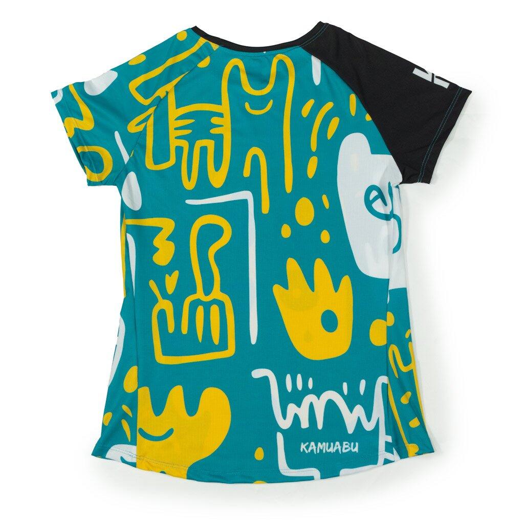 DYSTOPIAN 3 hardloopshirt VOLWASSENEN - elastisch Maten Vrouw 2/6