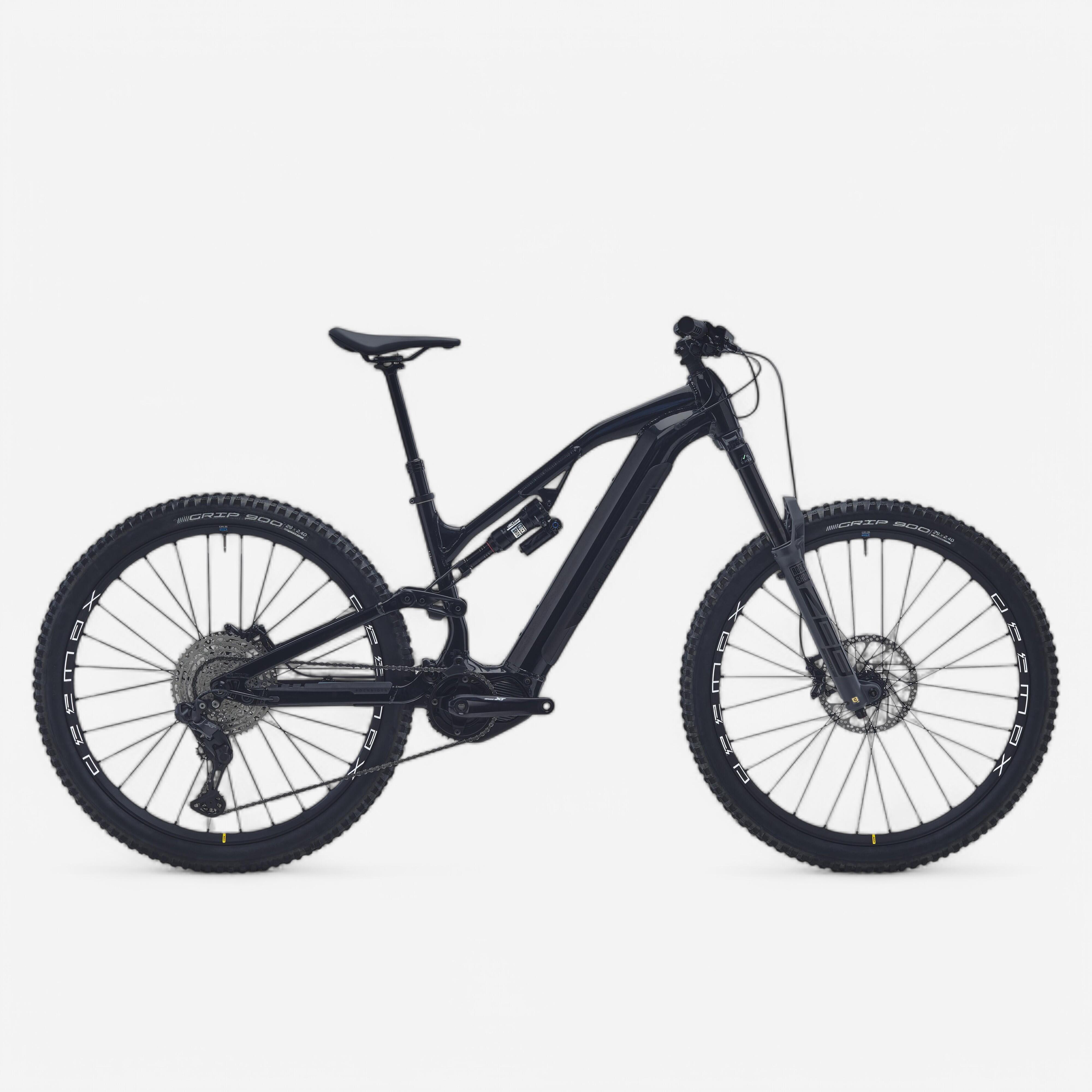 Rockrider - Seconde Vie - Vélo Vtt Électrique All-mountain Tout Suspendu 29” -... - Très Bon - Vélo Tout Terrain - Incolore|noir - M - 165-174cm - Decathlon