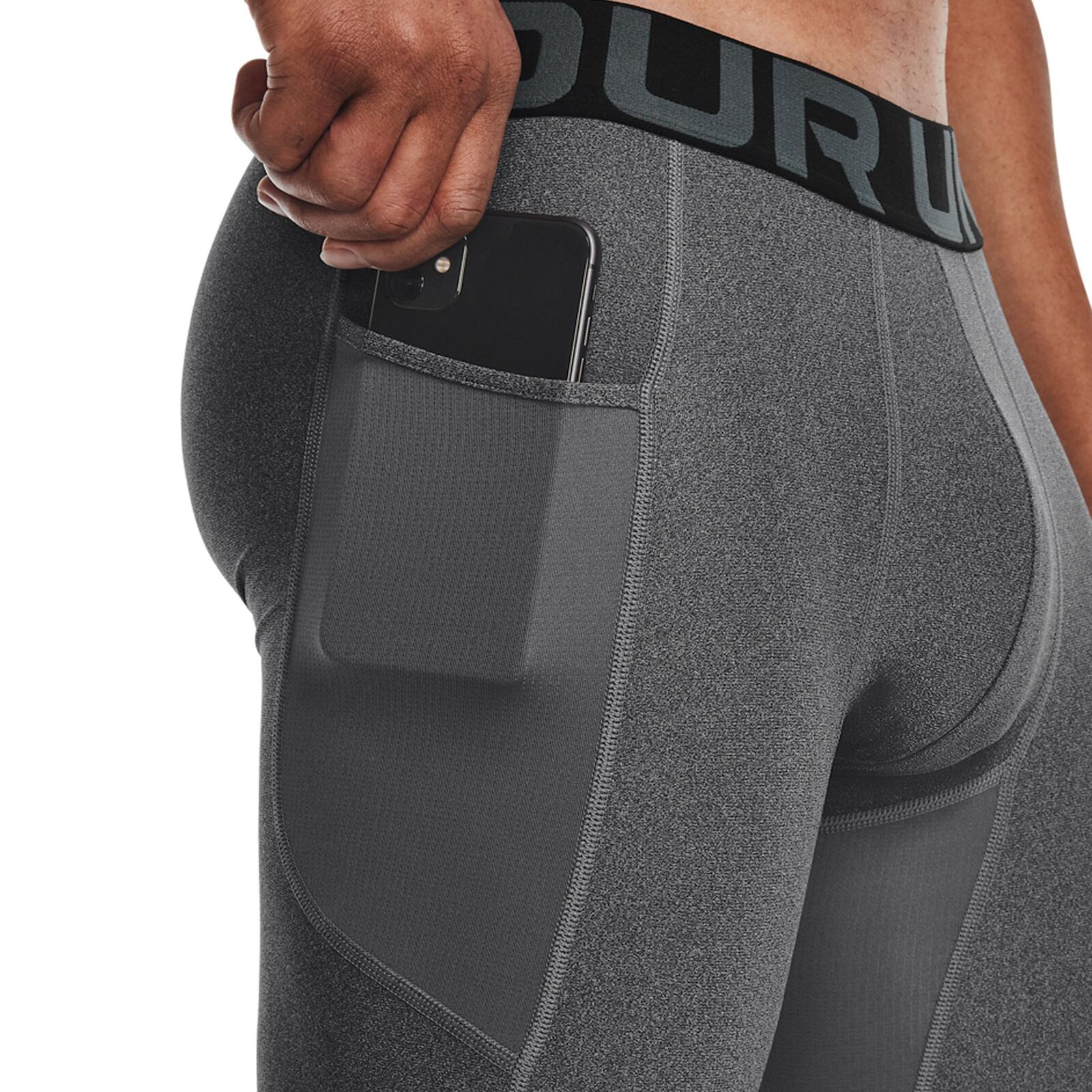 Curto Homem Under Armour Short Compression Heatgear Cinzento 4/6