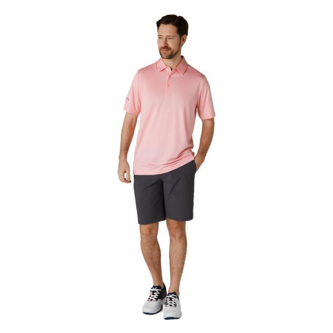 Callaway Heren Golfpolo Cooling Candy Pink 4/5