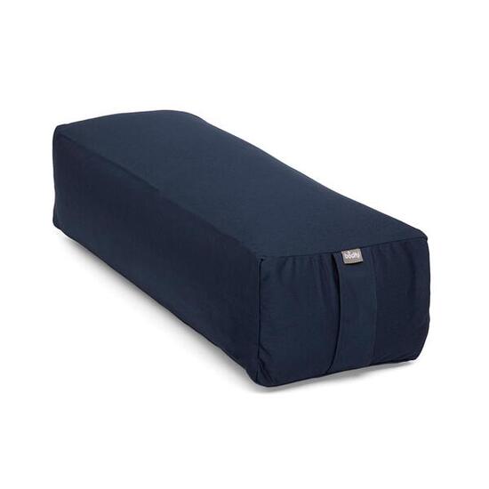 Salamba (rechteckig) Yoga-Bolster ECO, Dinkelhülsen Aubergine