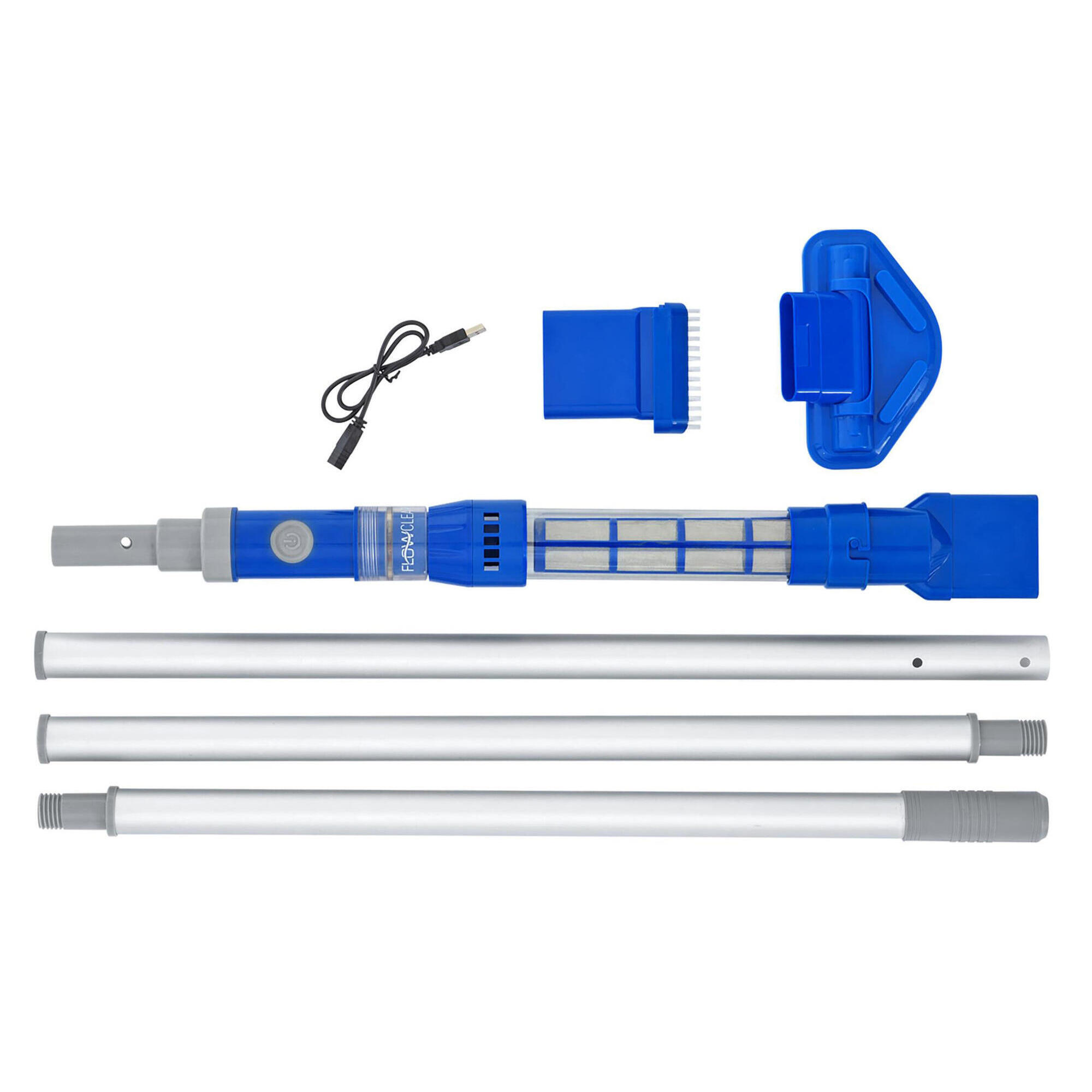 Conjunto de Manutenção de Piscina Natação Kit Eficiente