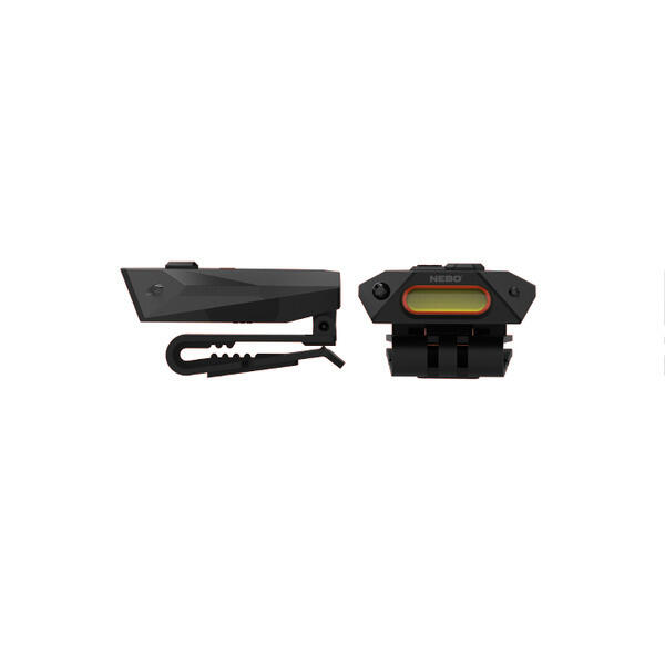 NEBO CAP LIGHT CLIPLAMPE LED WIEDERAUFLADBAR 50 LUMEN GRAU 2/5