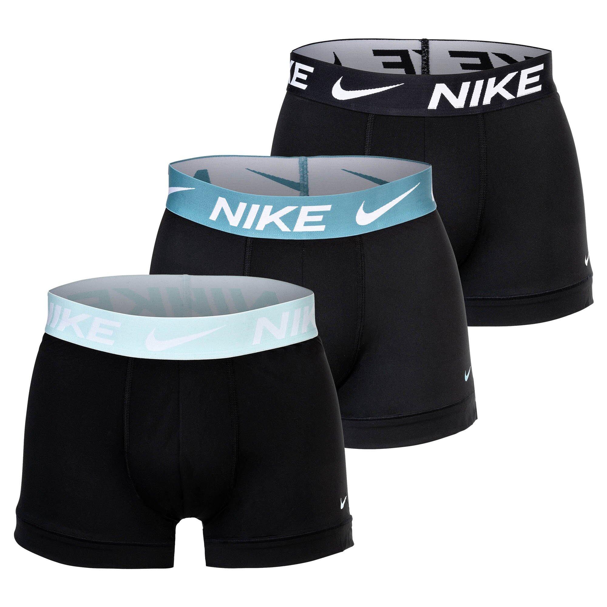 NIKE Boxershort Herren 3er Pack Stretch-Trunks, Dri-Fit Micro