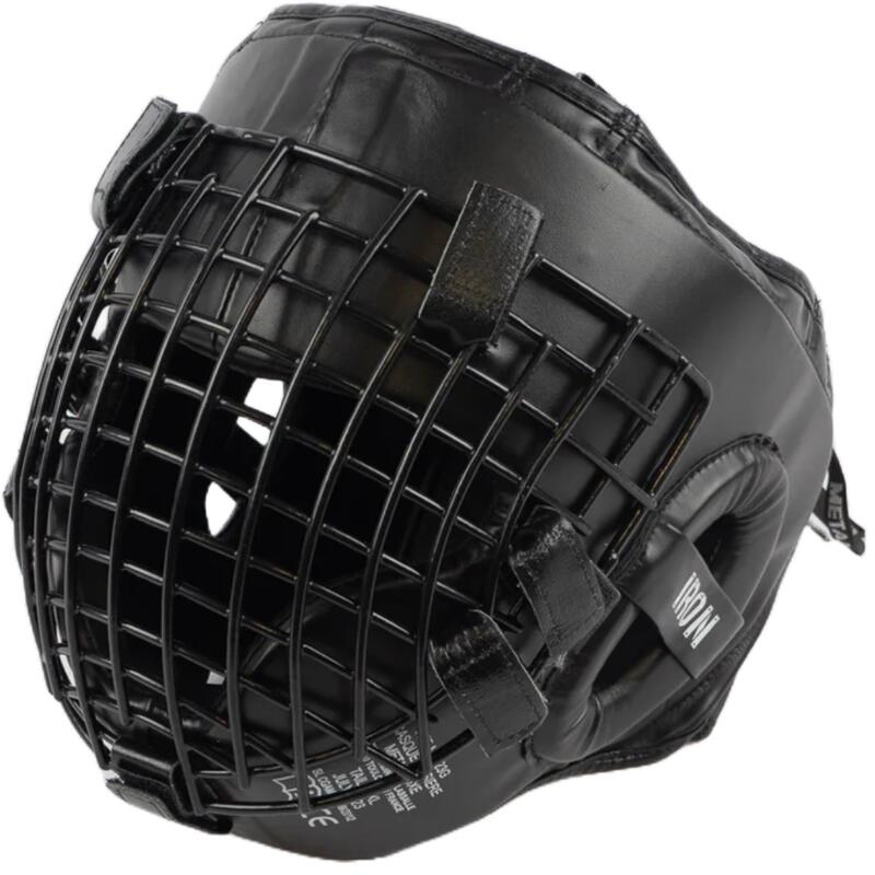 Casque Intégral à Grille Métallique Amovible