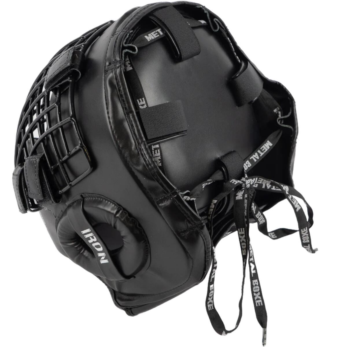 Casco integral con rejilla de metal 4/7