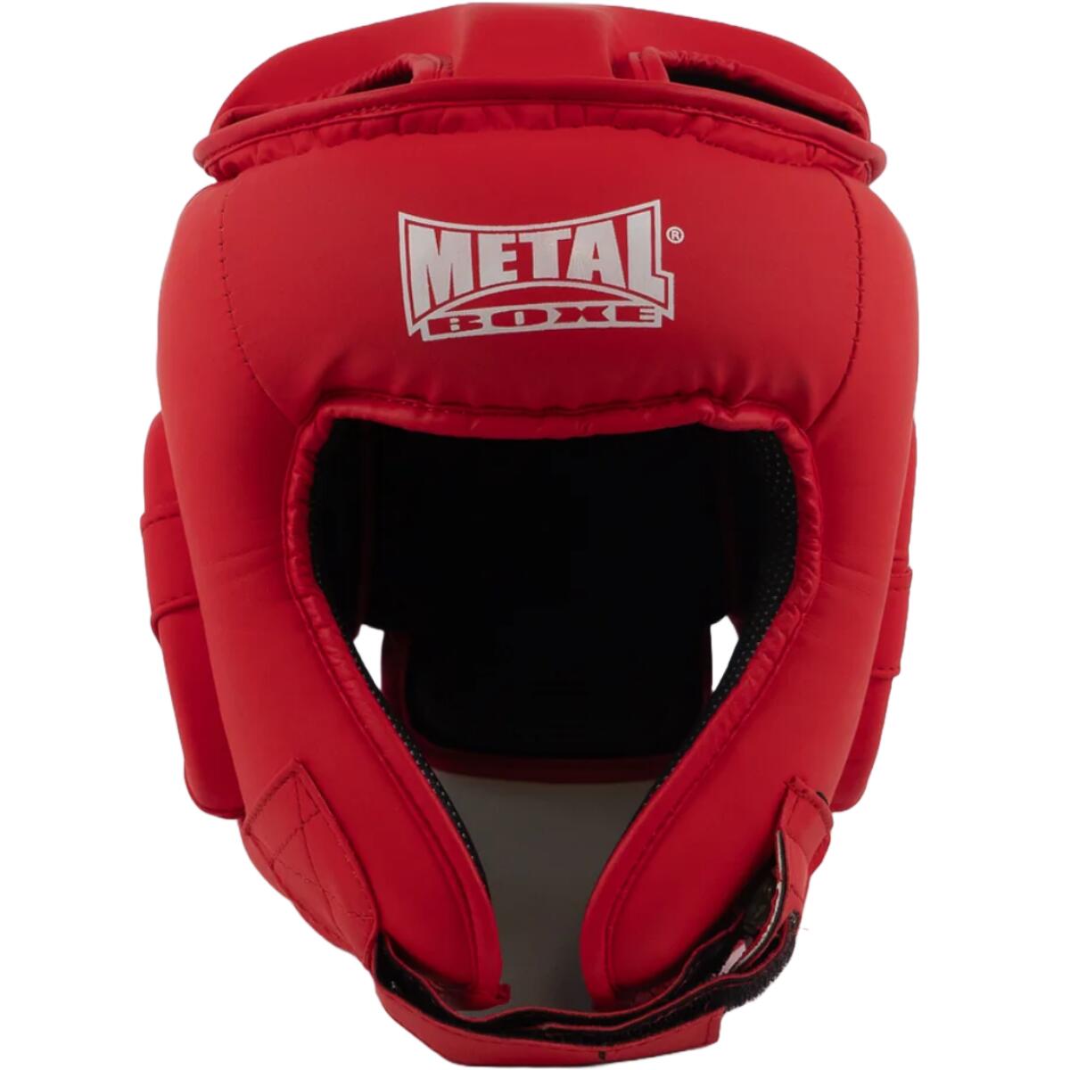 Metal Boxe Casque Competition Rouge Junior 4/7